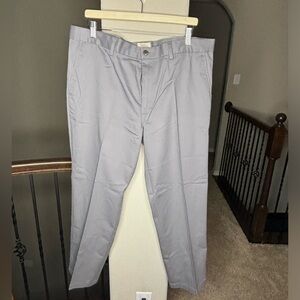 St. John’s Bay Easy Care Cotton Pants Size 40/30 Gray
